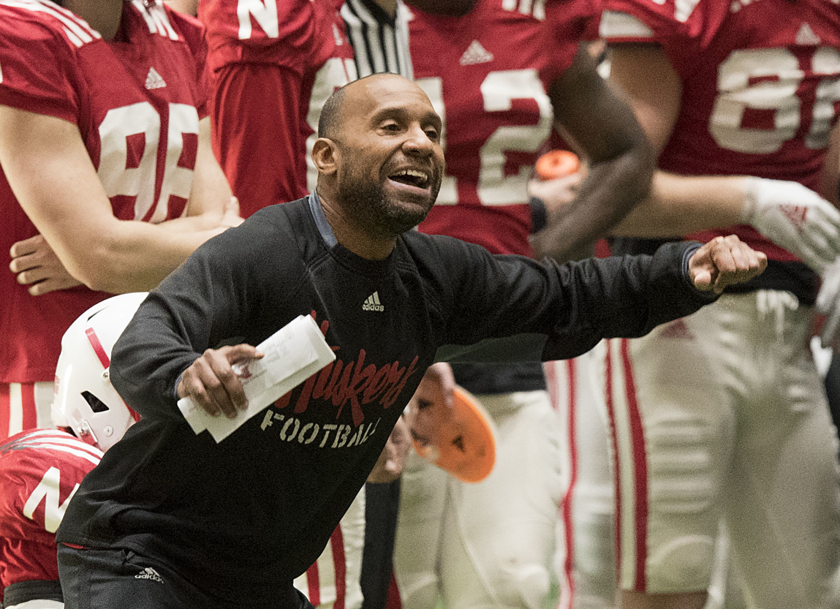 Spring football practice, 3.11.2019